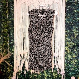 Forever 21 Tribal Print Sleeveless Romper